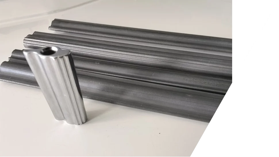 自動車シートベルトロックブロック用異形線案例