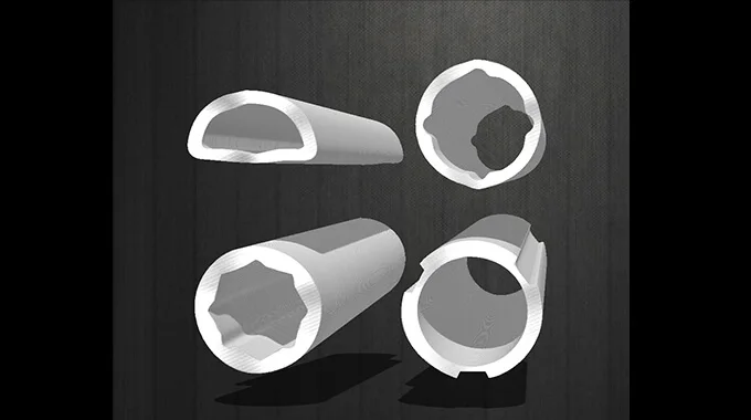 トラクタ伝動軸レモン形断面 冷抜継目無異形管 product image