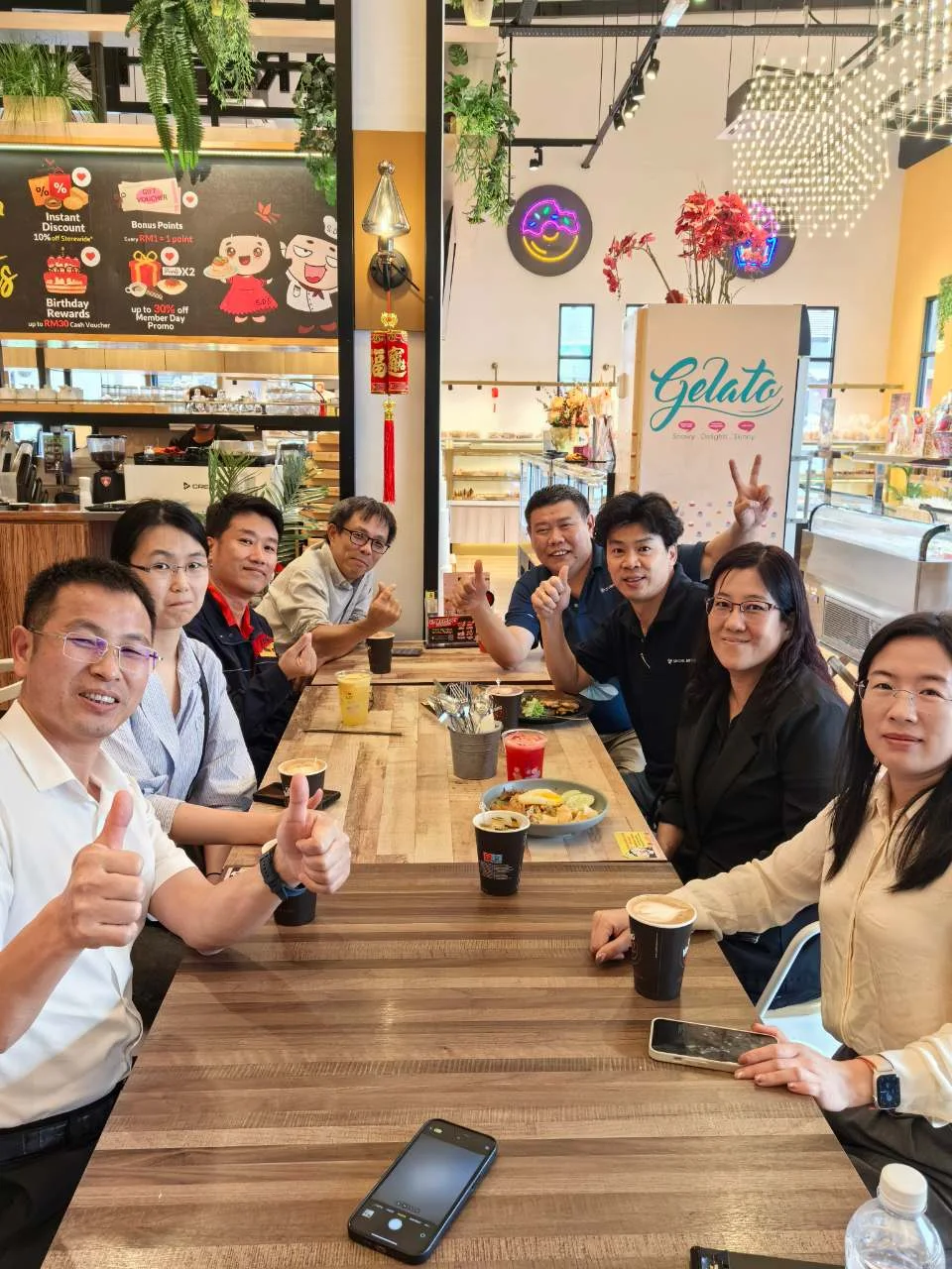 Creation Groupチームとマレーシア顧客との交流